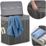 Massido Bambusz szennyeskosár fedéllel 150 l Massido (678202) - pabex