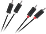 Cabletech 2RCA-2RCA kábel 1, 8 m Cabletech standard (KPO3954-1-8)