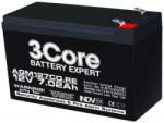 3Core Acumulator AGM VRLA 12V 7, 02A pentru sisteme de securitate F1 3Core (5) (A0113404) - pcone