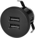 Orno USB gyors töltő tápegységgel, fekete (OR-GM-9019/B)