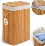 Massido Bambusz ruhakosár fedéllel 72 l Massido (678000)