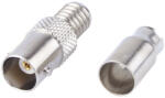  BNC csatlakozó 50 Ohm RG58 kábelhez (0726)