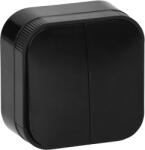  Fekete felületkapcsoló IP20, 10 db (OR-OE-7201/B/10)