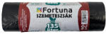Fortuna Szemeteszsák Fortuna 135L Fekete 70X110 cm 10 Darabos