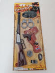 PLEJO MAC TOYS Set pistol, cătușe, Colt (M30935) Set bricolaj copii