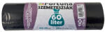 Fortuna Szemeteszsák Fortuna 60L Fekete 55X70 cm 20 Darabos