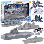 Inlea4Fun Játék tengeralattjáró hajó készlet 12 darabos Inlea4Fun MILITARY SUPER ARMY (JO-ZA3812)
