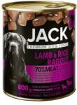 Jack kutya konzerv ragu bárány-rizs 800g - petguru