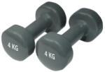 Yate neoprén 4kg/pár súlyzó szürke