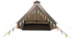 Easy Camp Vaulen Tipi glamping sátor barna