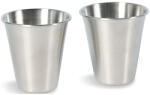 TATONKA Shot Cup Set rozsdamentes felespohár ezüst