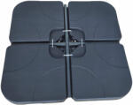 AKORD UB50X50 HDPE Napernyőtalp Fekete (OUT-PODPARAUB50X50-Akord)