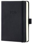 Sigel Naptár A6 napi 2026 kemény borító Sigel Conceptum fekete (SIC2611)