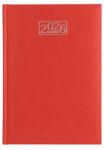 Victoria Office Naptár tervező A5 napi Victoria Office Chrono piros (2026 évi) (NVCA5P)