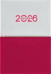 Dayliner Naptár tervező B6 heti Dayliner Contrast fehér-piros (2026) (NCB6FPU)