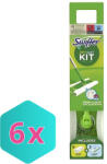 Swiffer Padlótörlő Szett Dry & Wet (Nyél+Talp+3 Nedves és 8 Száraz Mop) KARTON - 6 db (K8006540316764)