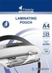 Victoria lamináló fólia A4 méret, 125 mikron, fényes felület, 100db/csomag (ILKVF1254)