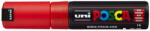 uni Dekormarker 4, 5-5, 5mm, Uni-Posca PC-7M piros (2UPC7MP) - cartridge