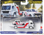 Mattel Team Transport - '73 Honda Civic Custom / Aero Lift szállító autó (JBM36)