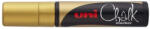 uni Krétamarker folyékony 15mm, Uni-Posca PWE-17K arany (2UPWE17KA) - cartridge