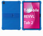  Husă WAVE din silicon pentru T Tablet 2, bleumarin