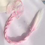 HARAHU ST-38419 hajgumi fonattal - Rózsaszín/Tip 3 KP38419