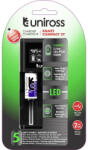 Uniross UCX004 kompakt LCD gyorstöltő Li-ion/Ni-MH/LiFePo4 akkuk töltésére (UCX004)