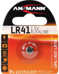 ANSMANN LR41 / LR736 / AG3 1, 5V alkáli gombelem (5015332) - mostelado