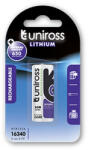 Uniross CR123A/LIR16340 3, 6V Li-ion nem védett akkumulátor (UM16340N1) - mostelado