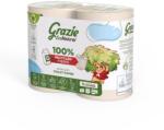 Lucart GRAZIE NATURAL háztartási toalettpapír 2réteg, 4 tekercses - klin