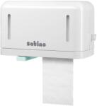 WEPA Satino Mini iker kistekercses toalettpapír tartó ABS műanyag, fehér