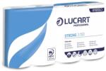 Lucart Strong 3.150 háztartási toalettpapír 3 rétegű, 150 lapos, 8x8 tekercs/zsák - klin