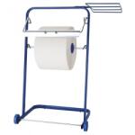 Celtex ipari ipari törlőkendő tartó álló kerékkel fém - klin