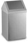Dayco Metal Rozsdamentes acél billenőfedeles szemetes, 36 L, matt - klin