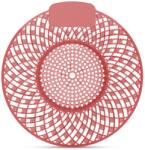 Alpha Piszoár illatosító rács Spiral, bogyós-gyümölcs (narancs-piros)