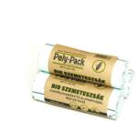 Poly-Pack Kukoricakeményítő alapú (EN13432) PLA zsák 500x600x0, 02mm, 30L, 10 darab/tekercs - klin
