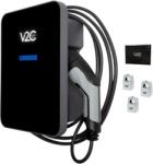 V2C Trydan Pro elektromos autó fali töltő | 22 kW - 3x32A | 10m - Type 2| DLB