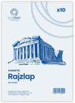 BLUERING Rajzlap A4, famentes fóliázva Bluering® 10 ív/csomag, (60542) - veryjet