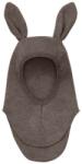 HUTTEliHUT Cagulă lână merinos fleece Huttelihut - Brown Melange