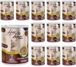 HERMOS How Meow Jelly Adult Cat Food with Chicken - Пълоценна храна за пораснали котки, консерва с пиле в желе 400 гр х 12 броя в стек, Турция