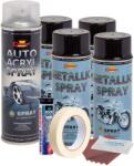 AVEX Kit complet reparatie si vopsire jante culoare Negru Metalizat, V4 (AVX-KVJ-NV4) - edanco