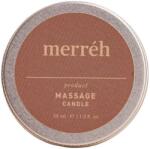 Merréh Red Grape Масажна свещ, 30 ml - baby