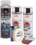 AVEX Kit complet reparatie si vopsire jante culoare Crom Metalic, V2 (AVX-KVJ-CV2) - edanco