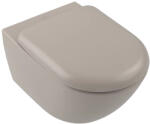 Villeroy & Boch Vas WC suspendat Antao CeramicPlus, 56 x 37 x 35, 5 cm, Almond, Villeroy&Boch (Antao almond)