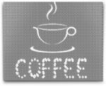 PontPöttyöző - Kávébabok Méret: 40x50cm, Keretezés: Keret nélkül (csak a vászon), Szín: Fekete