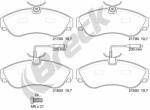 BRECK set placute frana, frana disc BRECK 21799 00 703 10 (21799 00 703 10)