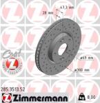 ZIMMERMANN Disc frana ZIMMERMANN SPORT Z 285.3513. 52 (285.3513.52)