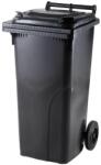 Europlast Kuka 120l fekete kültéri Kerekes háztartási szemetes CE