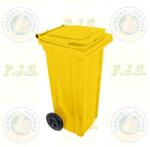 PlastikGogic Kuka 120l háztartási szemetes sárga CE