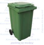 PlastikGogic Háztartási kuka 240 L zöld kerekes CE